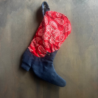 Western Holiday Stockings