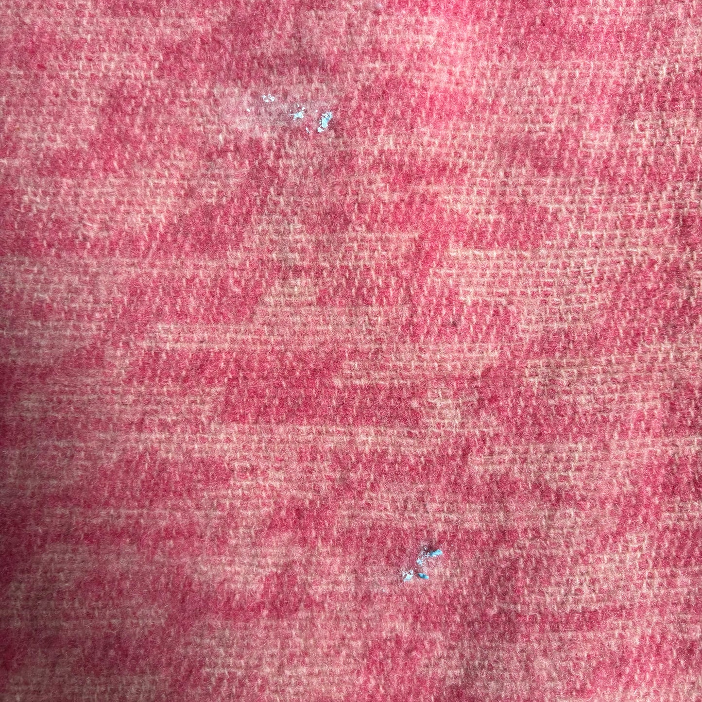 Cream and Pink Blanket