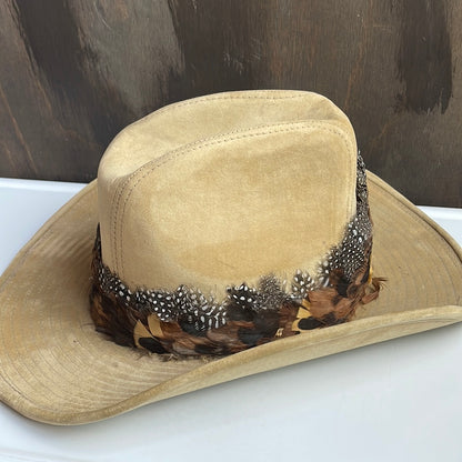 Boot Hill Feather Trimmed Hat