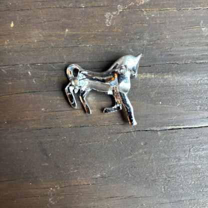 Rhinestone Horse Pin