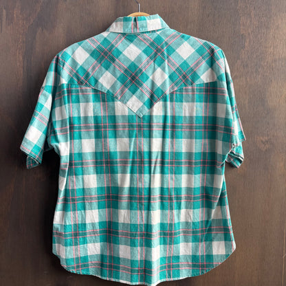 Circle T Short Sleeve Button Up