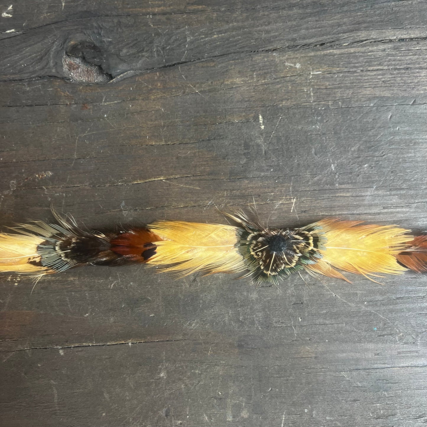 Vintage Feather Hatband