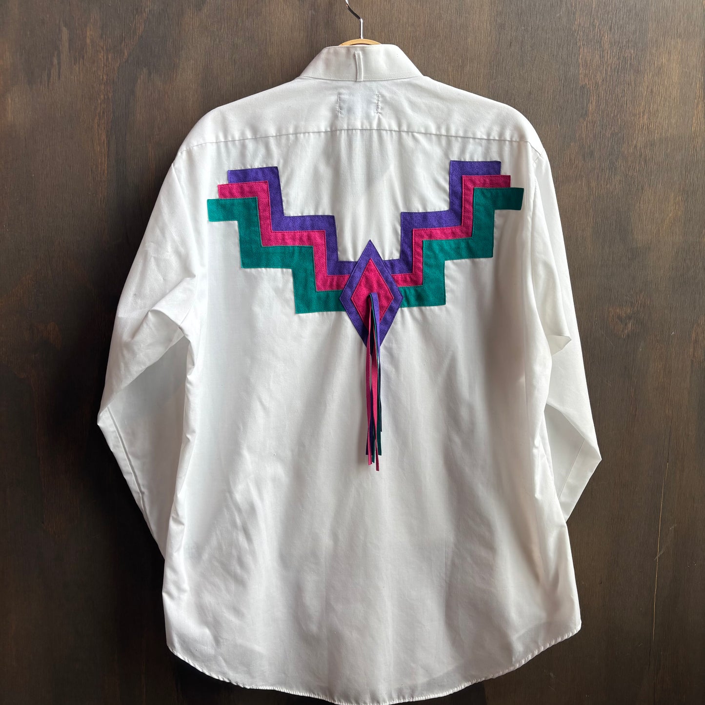 Custom Tuxedo Shirt with Fringe