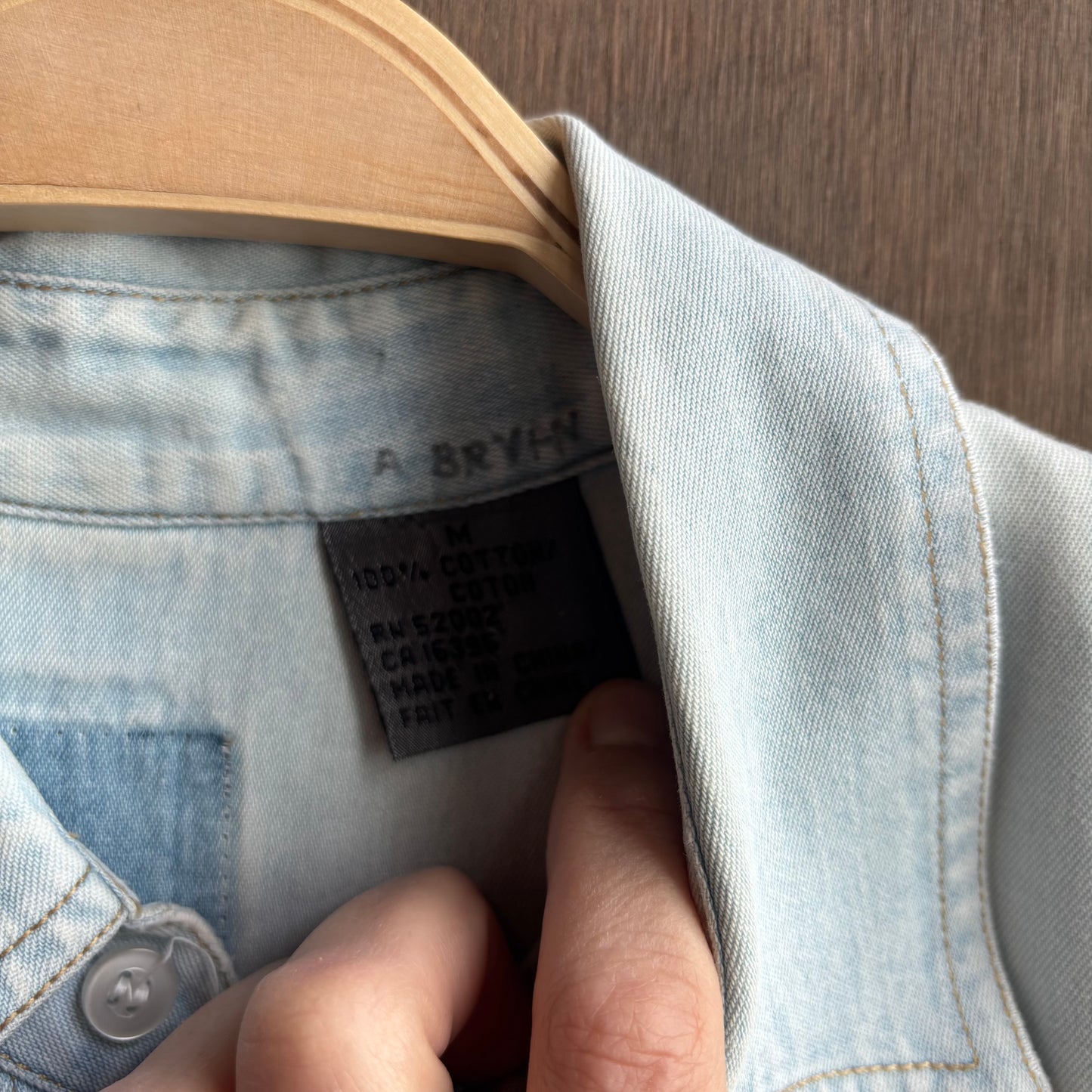 Denim Button Up Shirt