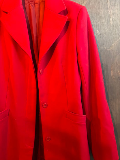 Red Wool Jacket