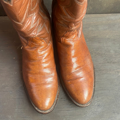 Plainsman Tan Cowboy Boots