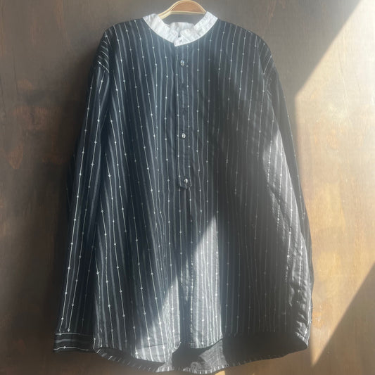 Black and White Scully Shirt