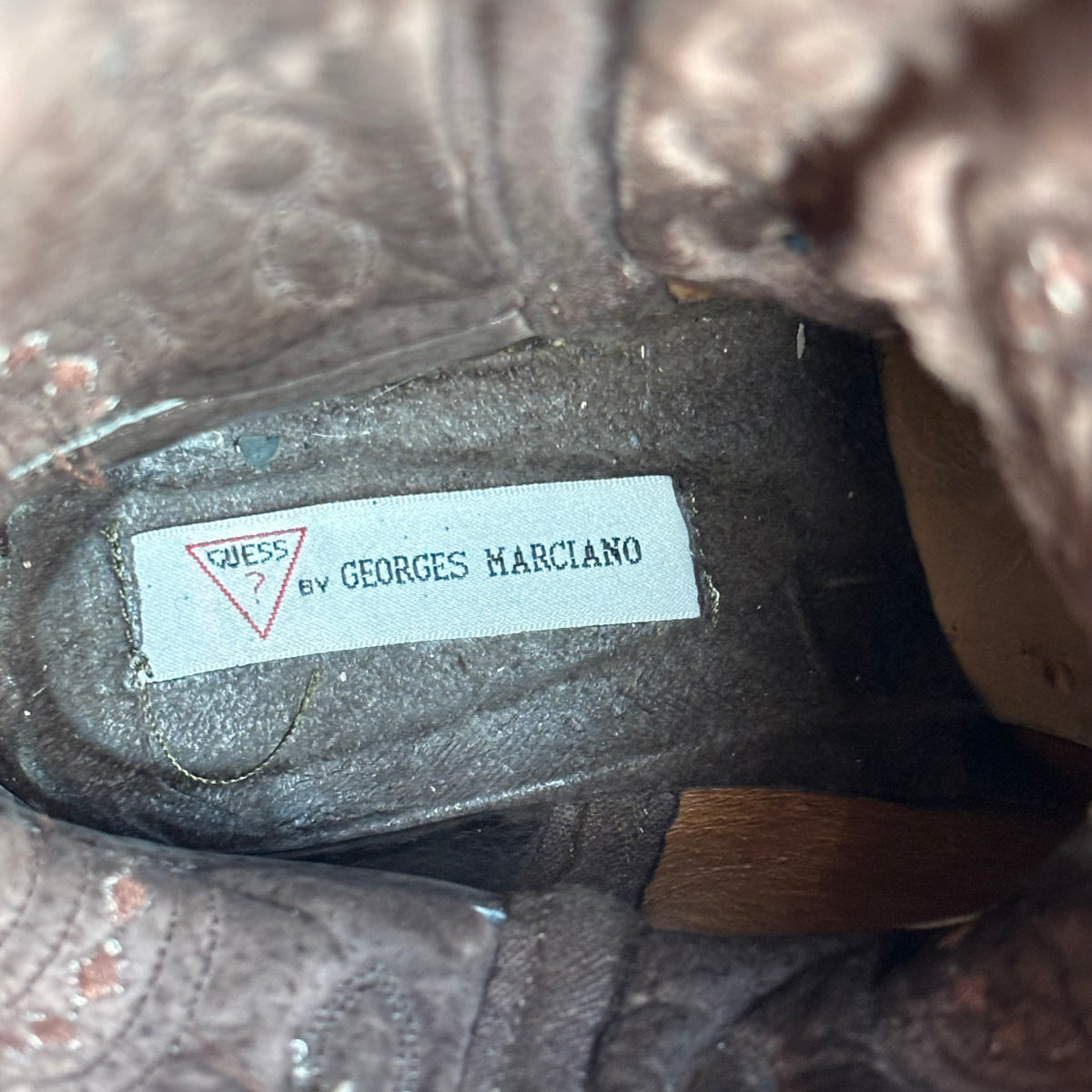 Vintage Guess Tan Boots