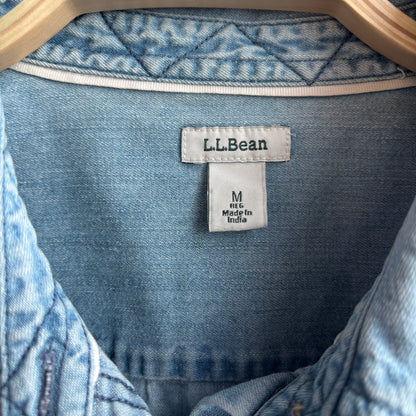L.L. Bean Denim Button Up