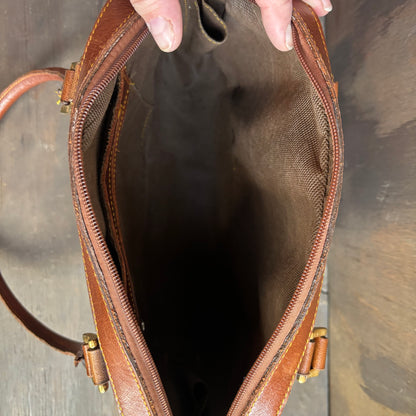 MC Buenos Aires Woven Leather Bag
