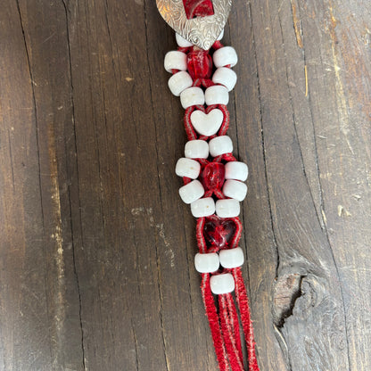 Heart Concho Keychain