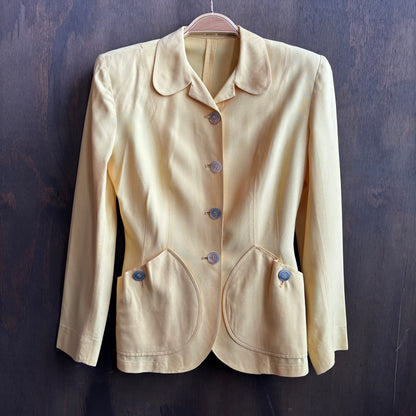 Vintage Yellow Suit Set
