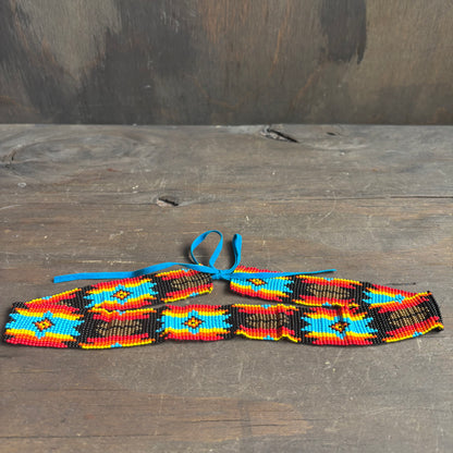 Colorful Beaded Hat Band