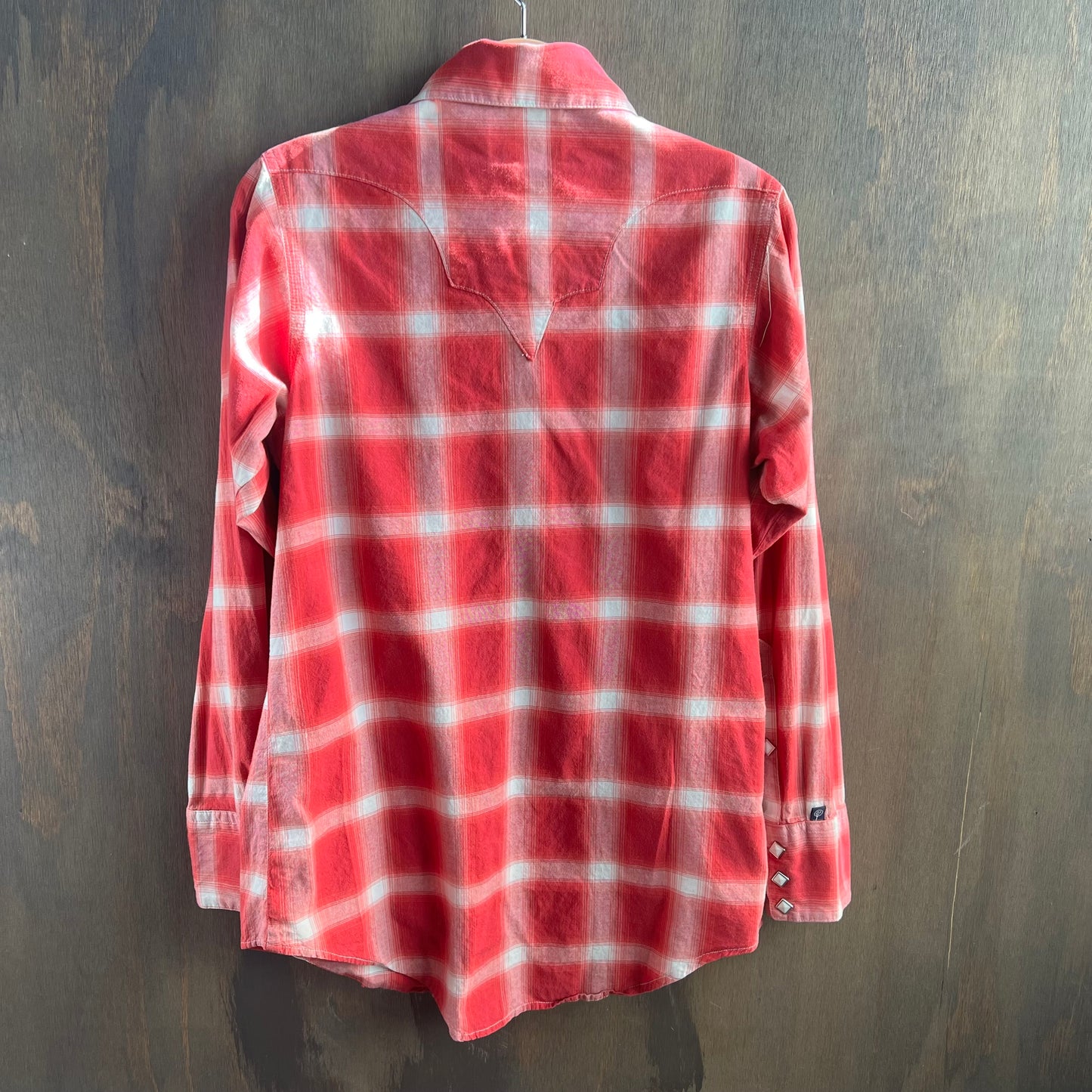 Rockmount Red Plaid Pearl Snap Button Up