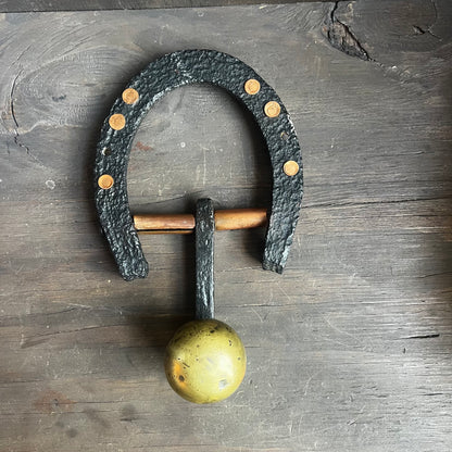 Vintage Horseshoe Door Knocker