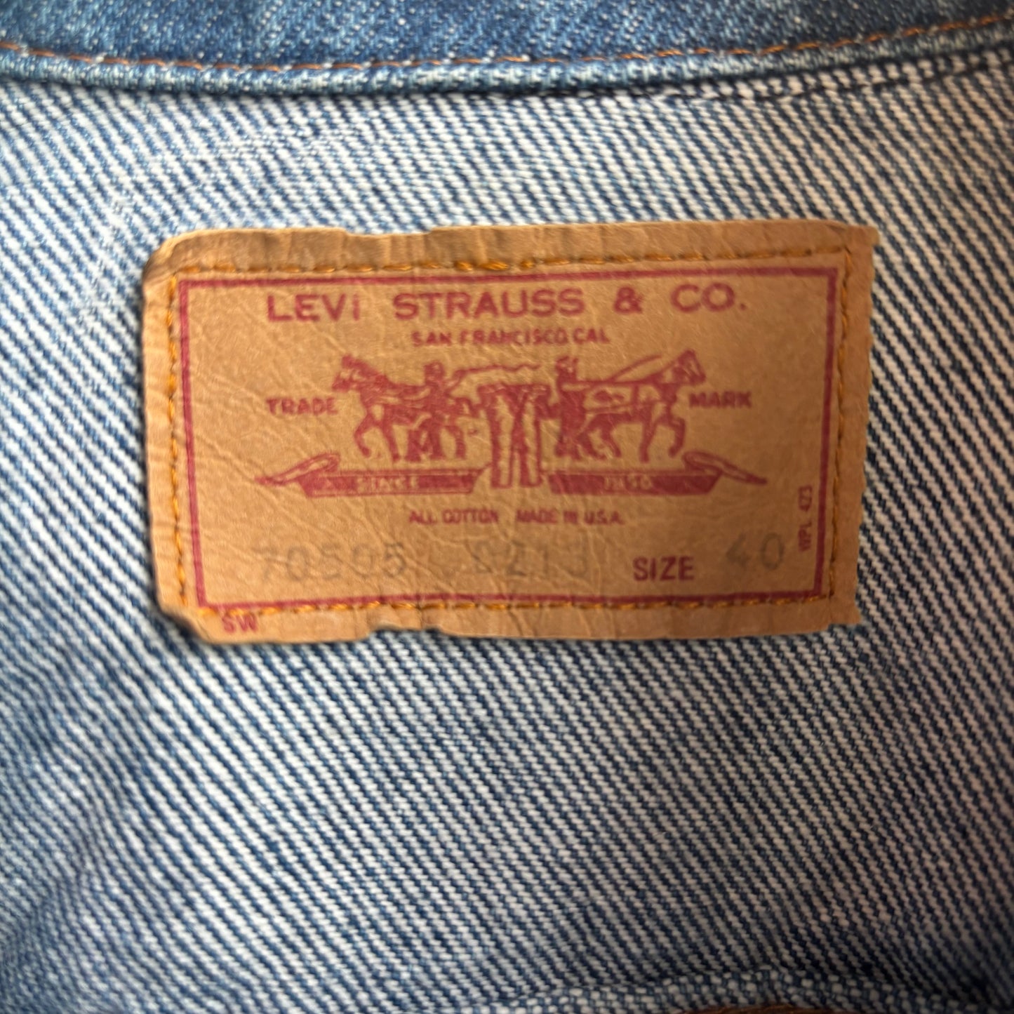 Vintage Levi’s Denim Jacket
