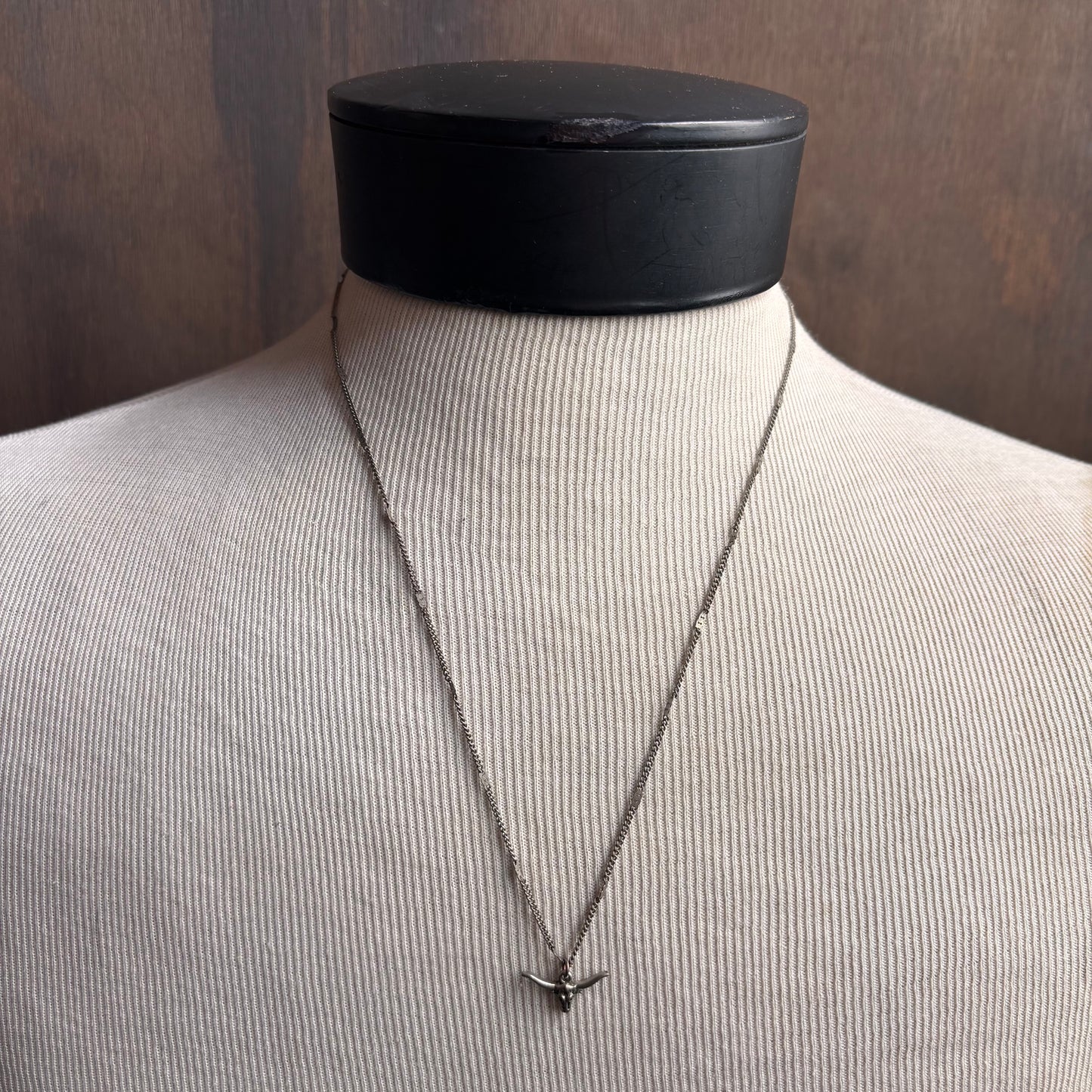 Longhorn Charm Necklace