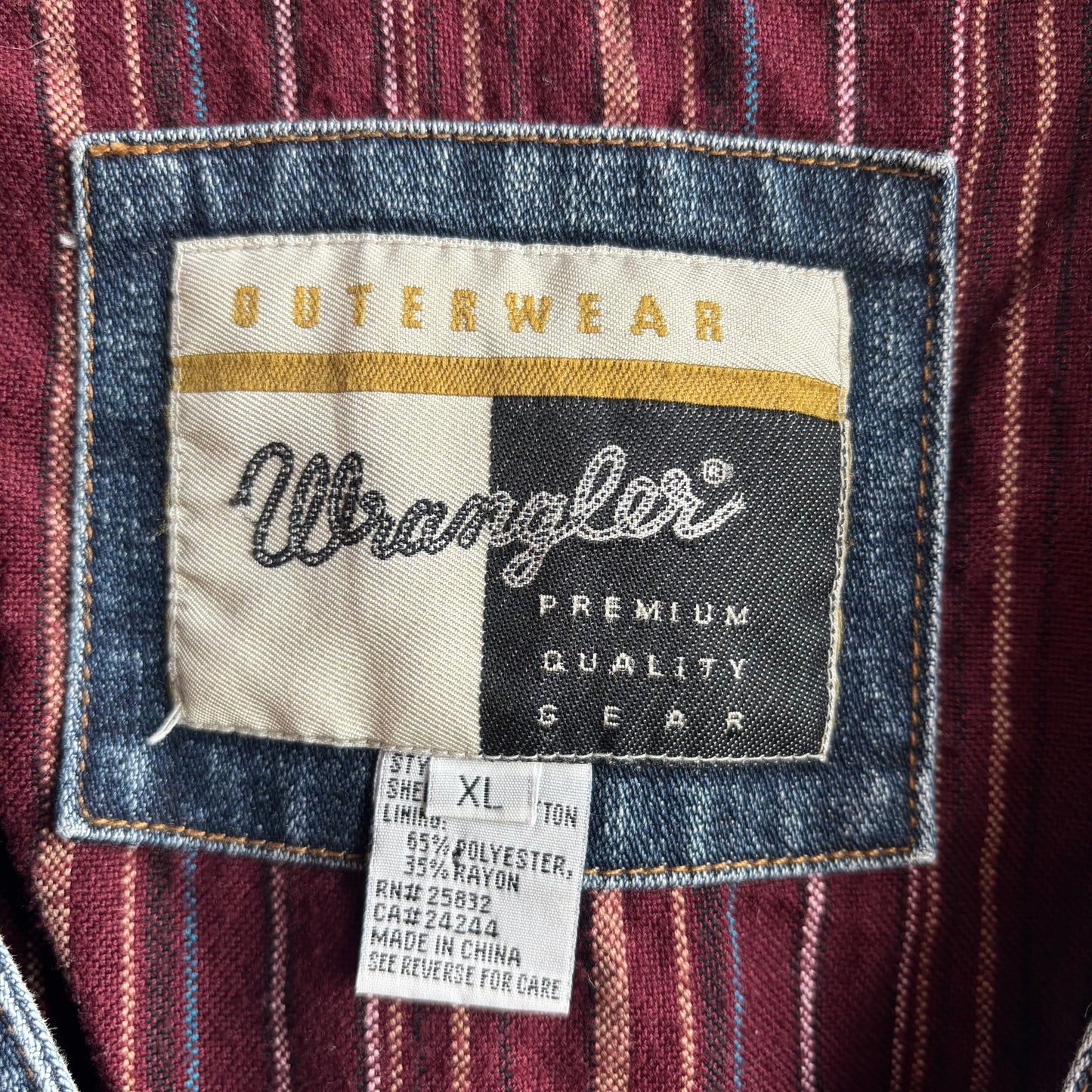 Vintage Wrangler Denim Vest