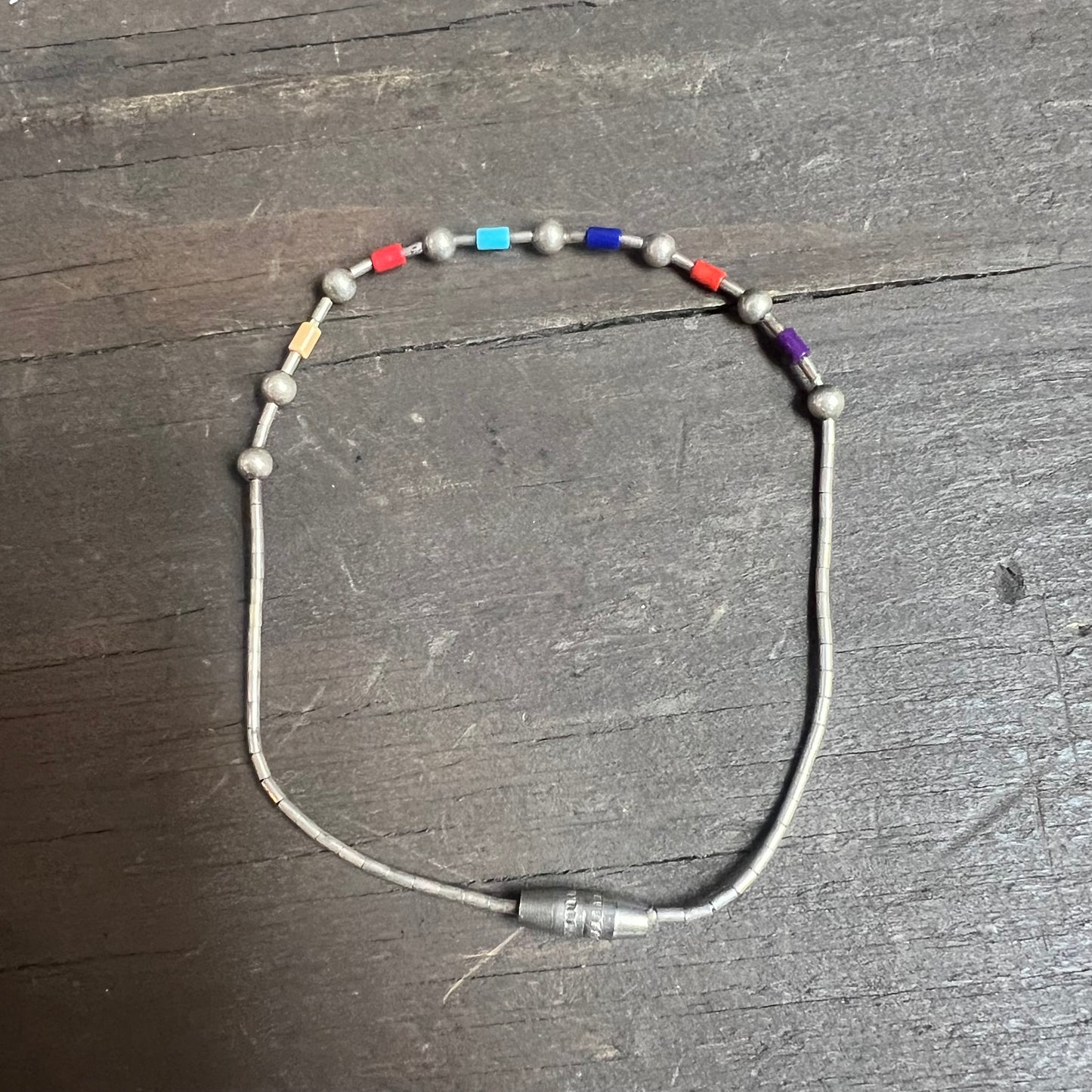 Rainbow Beaded Bracelet