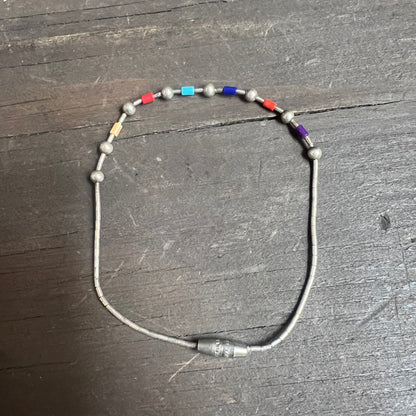 Rainbow Beaded Bracelet