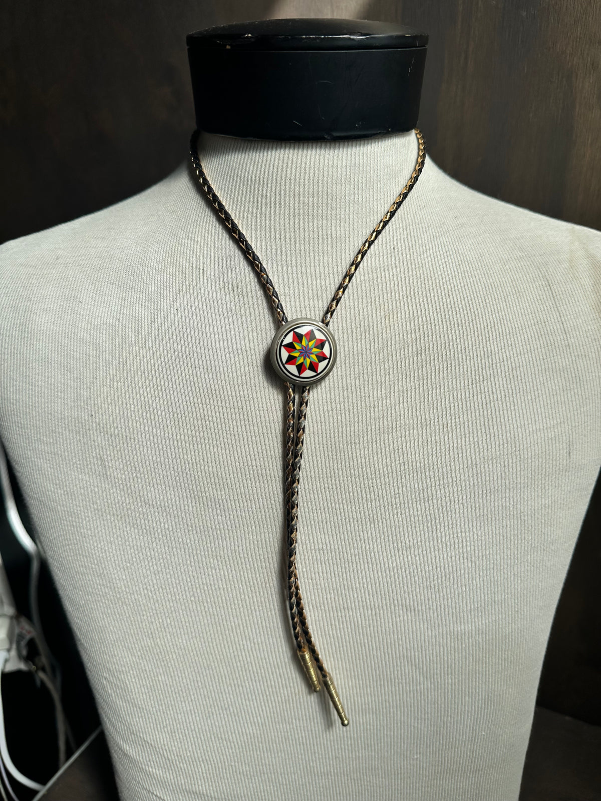 Vintage Mid-century Retro bolo tie
