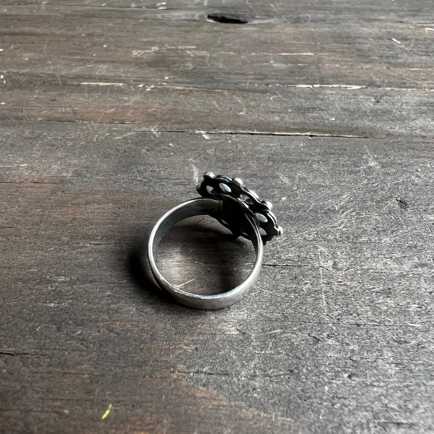 Silver Mandala Ring