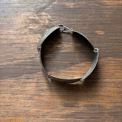 Vintage Etched Metal Bracelet