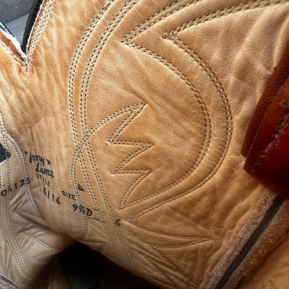 Tony Lama Brown Cowboy Boots