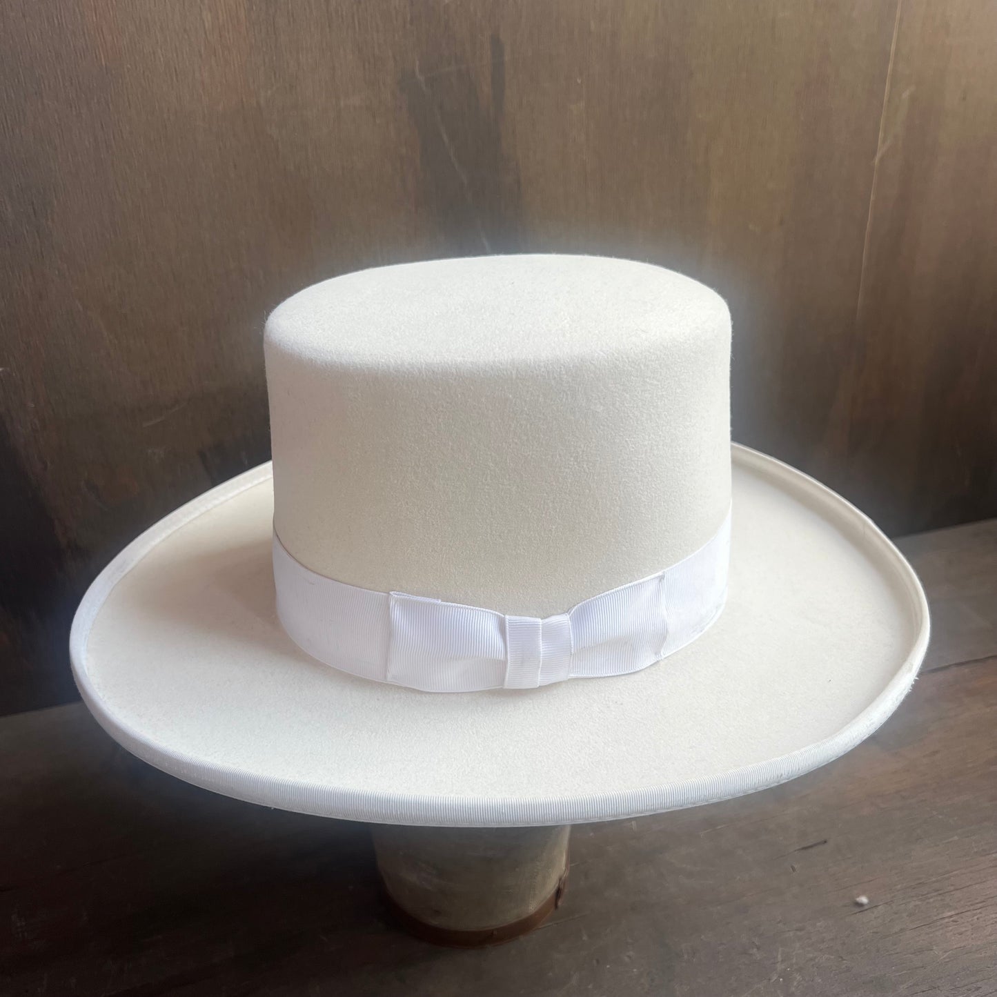 American Hat Co. Long Oval Hat with White Band