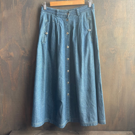 Vintage Denim Skirt