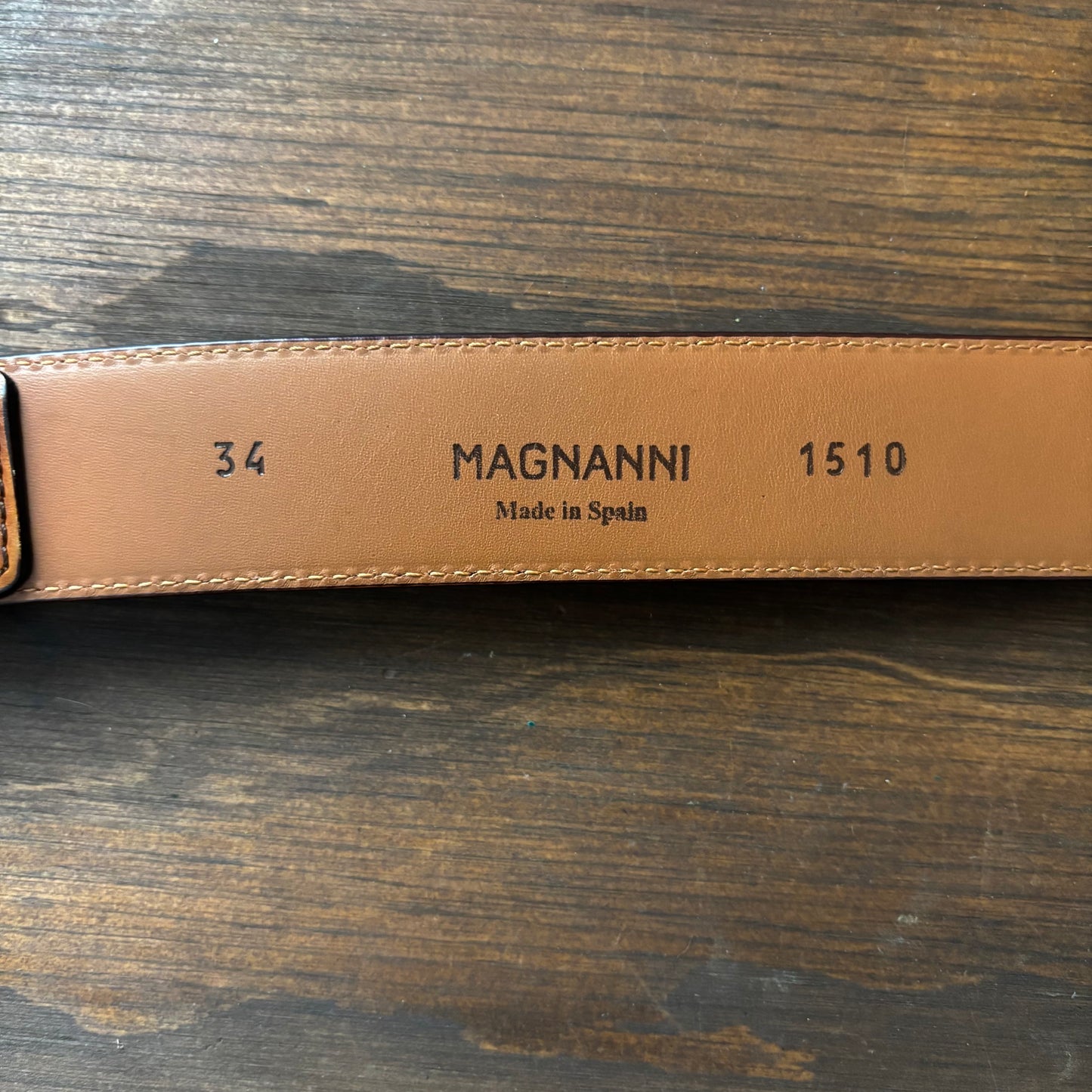 Tan Leather Belt
