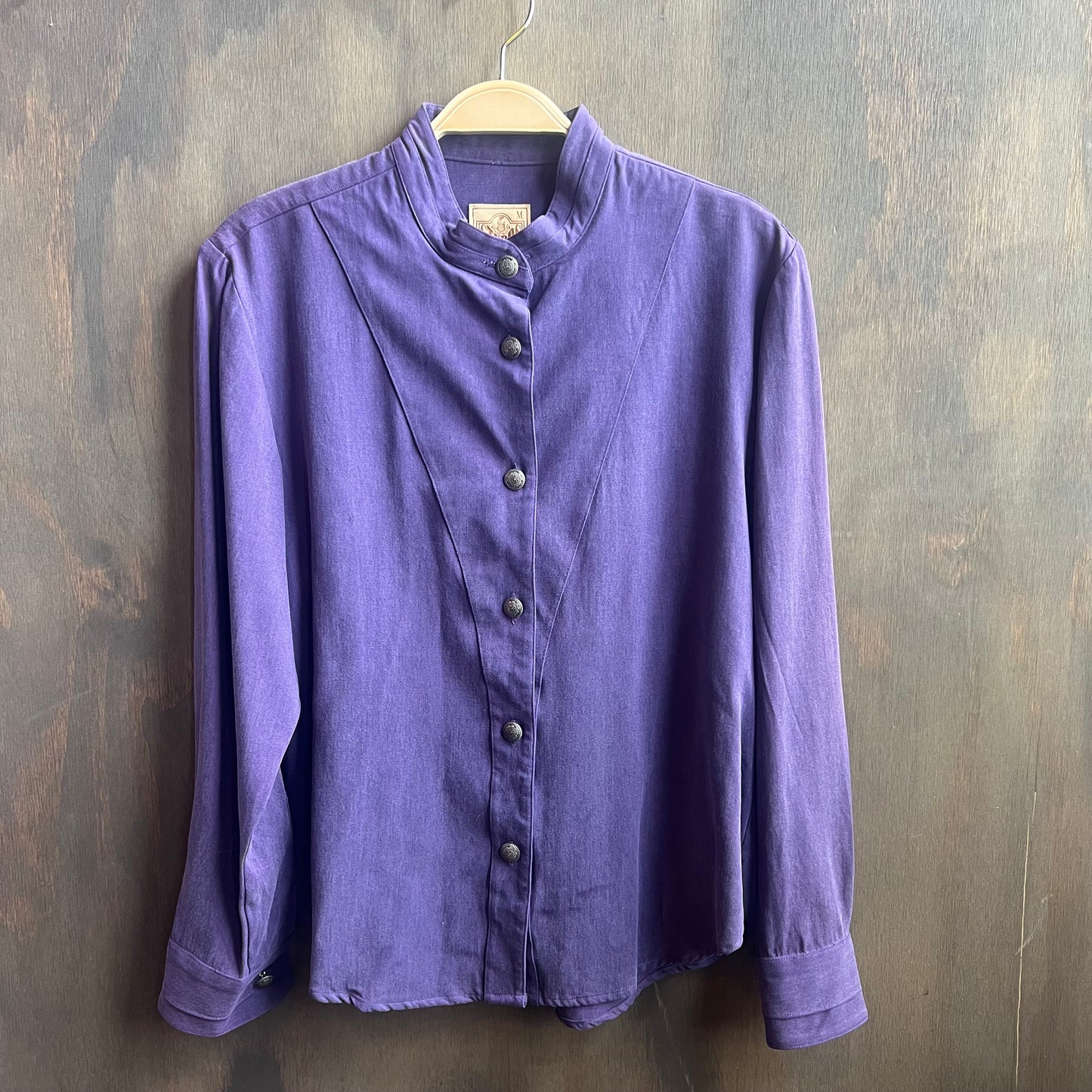 Stubbs Collection Purple Blouse