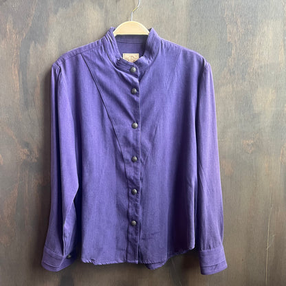 Stubbs Collection Purple Blouse