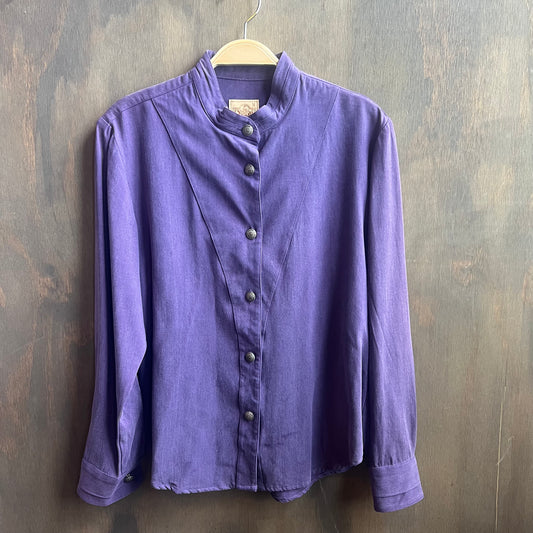 Stubbs Collection Purple Blouse