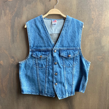 Vintage Blue Ridge Denim Vest