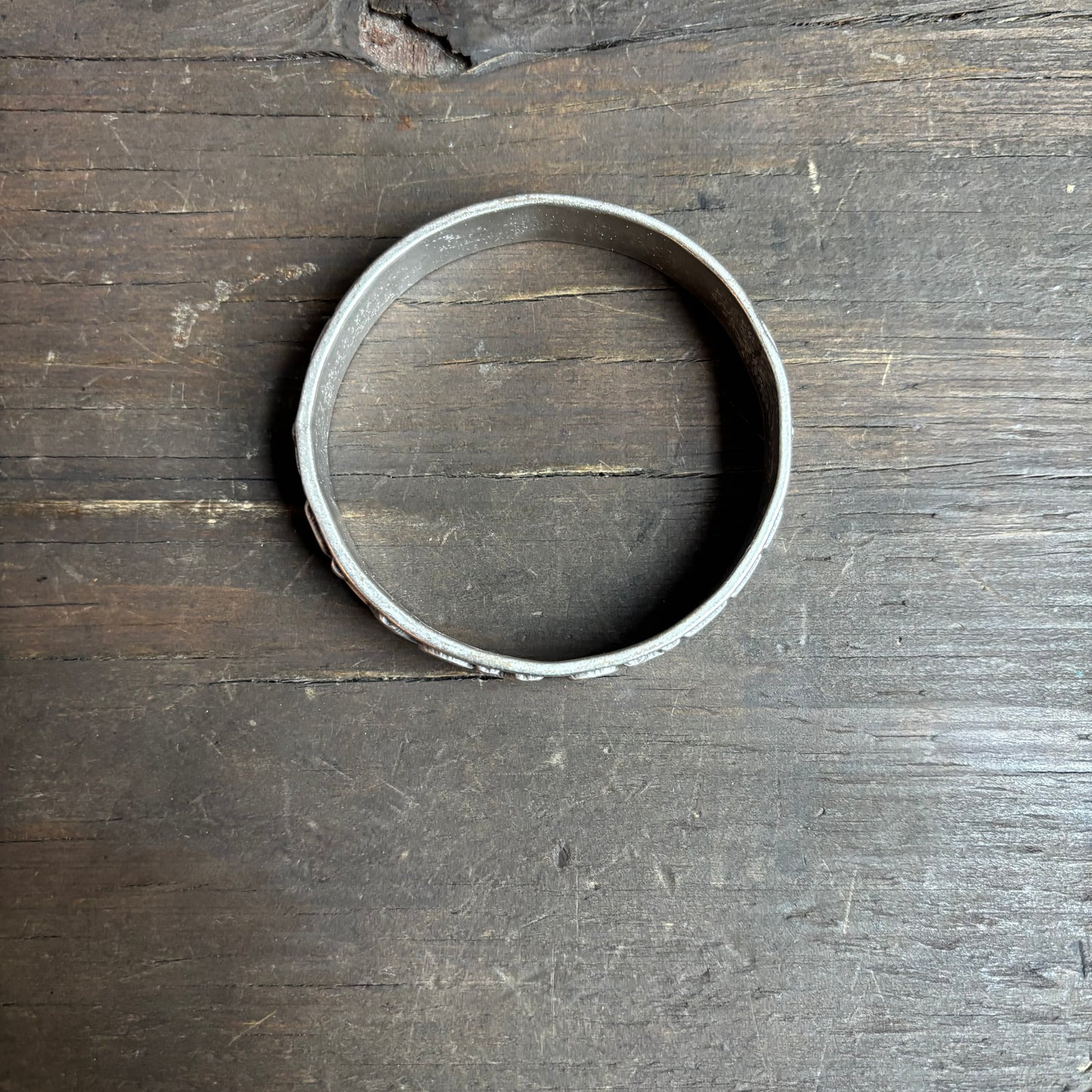 "Black Sheep" Wordy Silver Bracelet