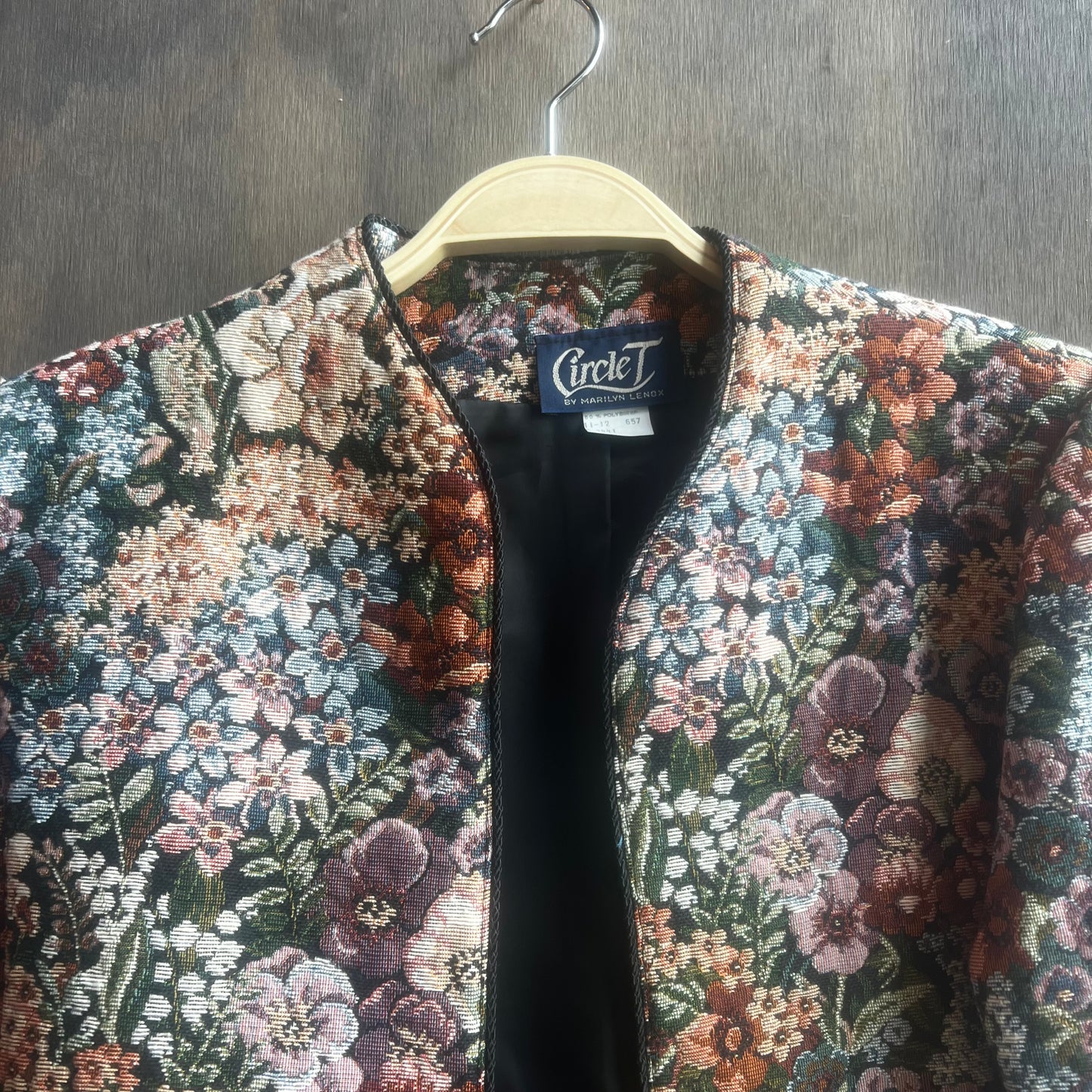 Circle T Floral Blazer