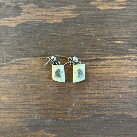 Eagle Dangle Earrings