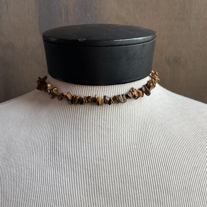 Tiger's Eye Bead Necklace