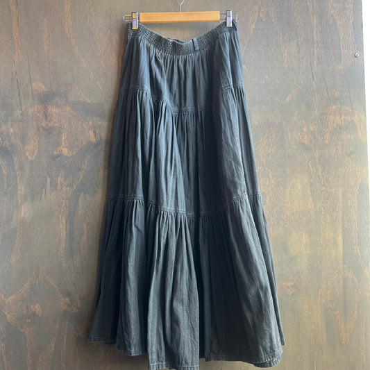 Black Pleated Skirt
