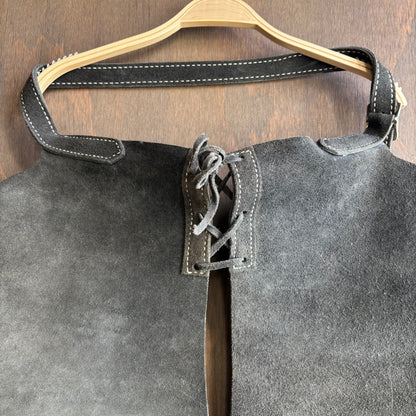 Grey Suede Chaps