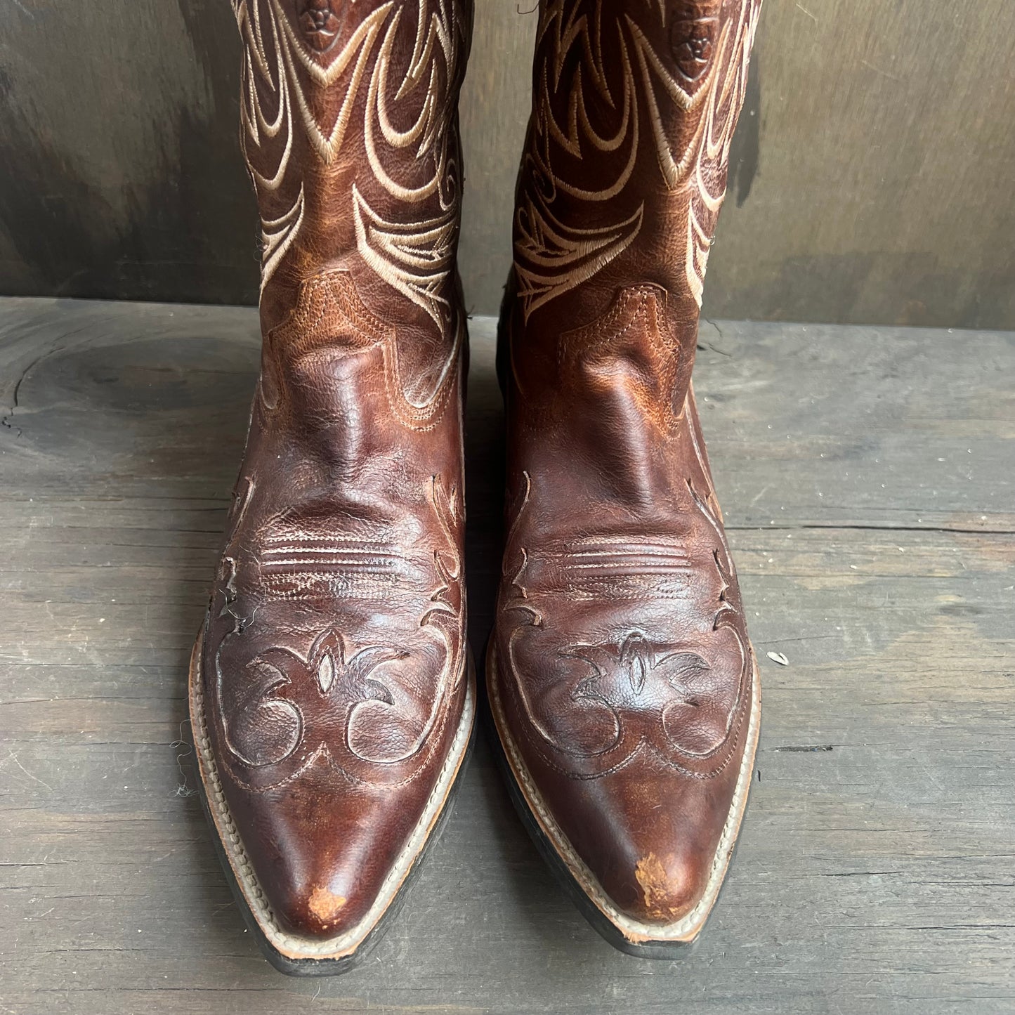 Ariat Brown Leather Boots