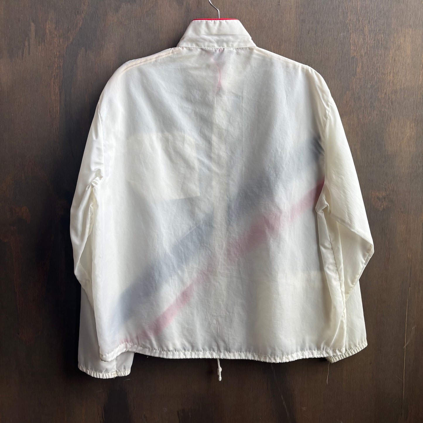 Vintage White Windbreaker