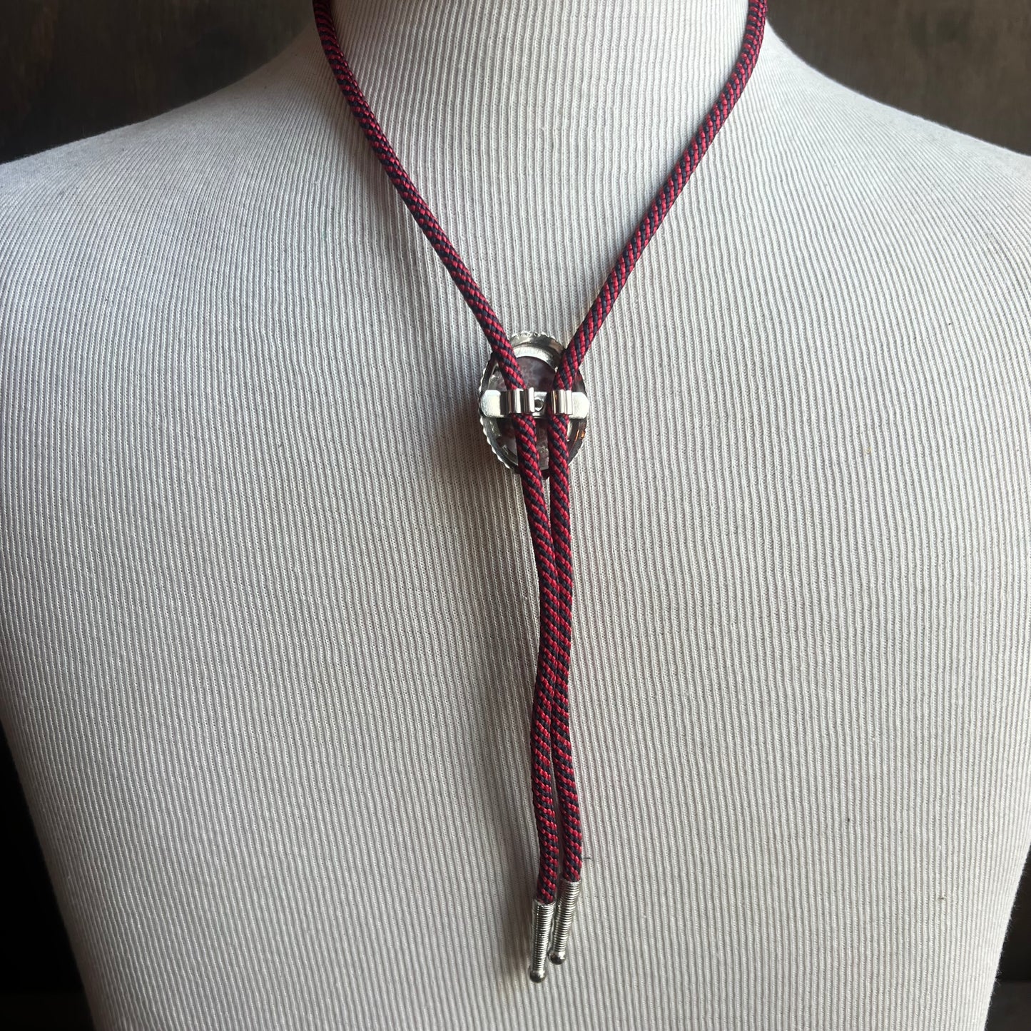 Red Jasper Bolo Tie