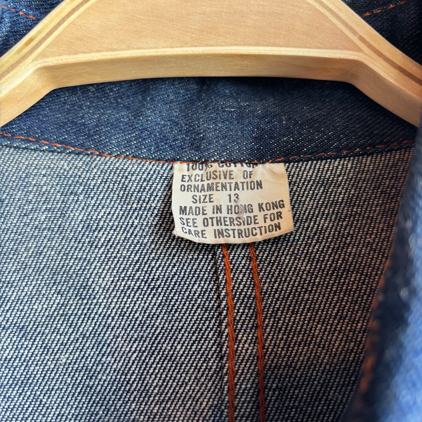 Vintage Denim Front Snap Dress