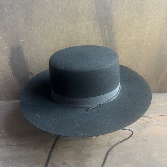 J Hats Americana Collection Black Hat