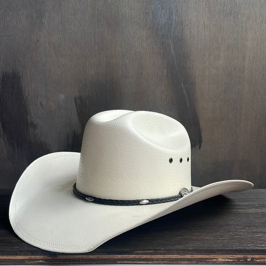 Sheplers White Rancher Straw Hat