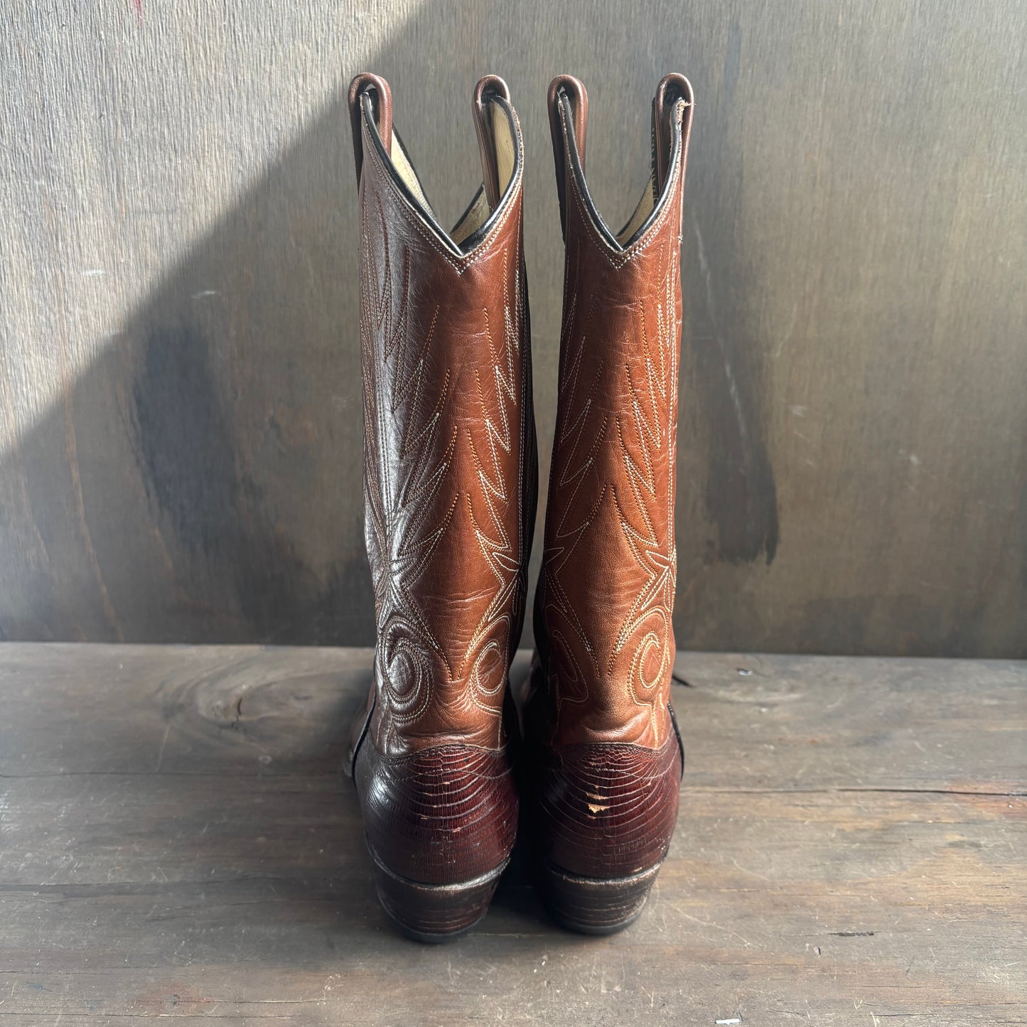 Dan Post Brown Reptile Boot