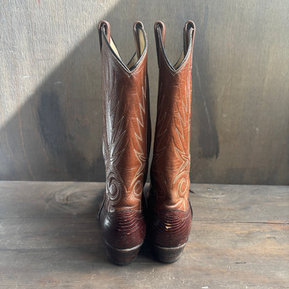 Dan Post Brown Reptile Boot
