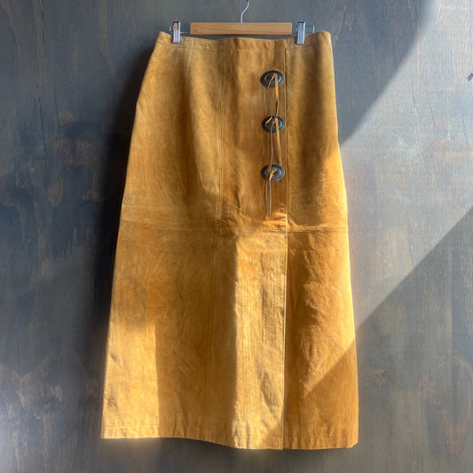 Tillman Leather Maxi Skirt